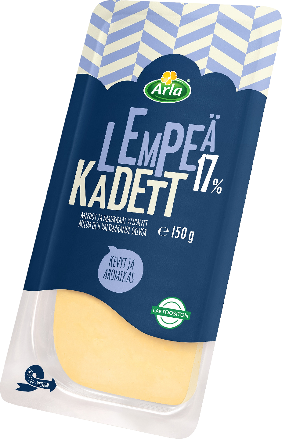 Arla Lempeä Kadett 17% viipale 150 g
