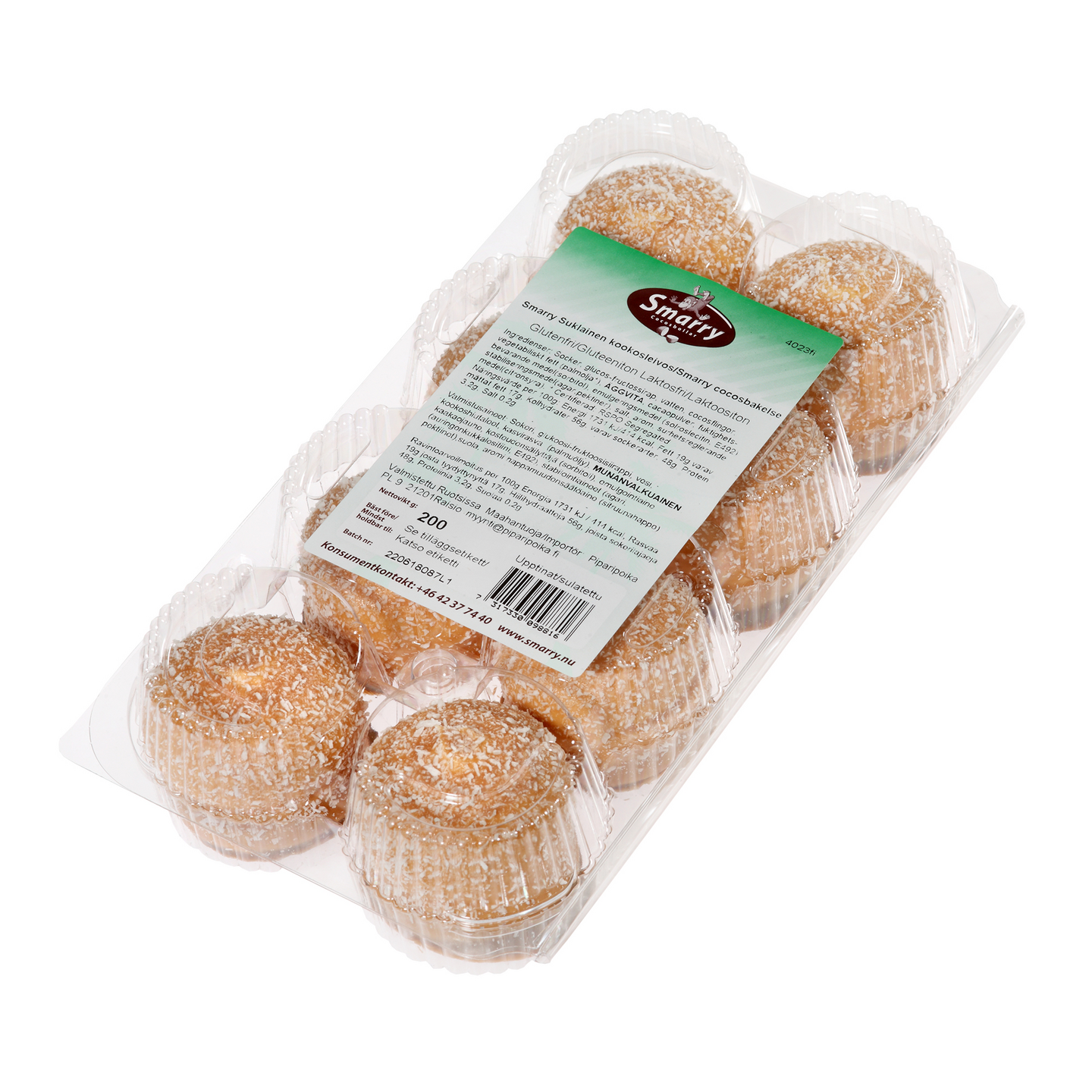 Smarry kookosleivos 8kpl/200g