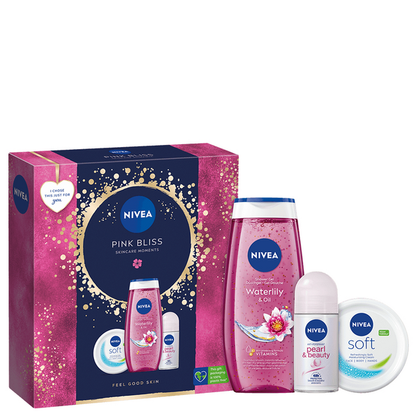 Nivea Pink Bliss lahjapakkaus 2024
