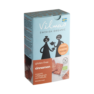 Vilmas kanelikeksi 90g gluteeniton luomu