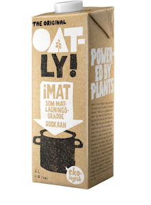 Oatly iMat Ruokaan ruoanvalmistuskerma 1l luomu