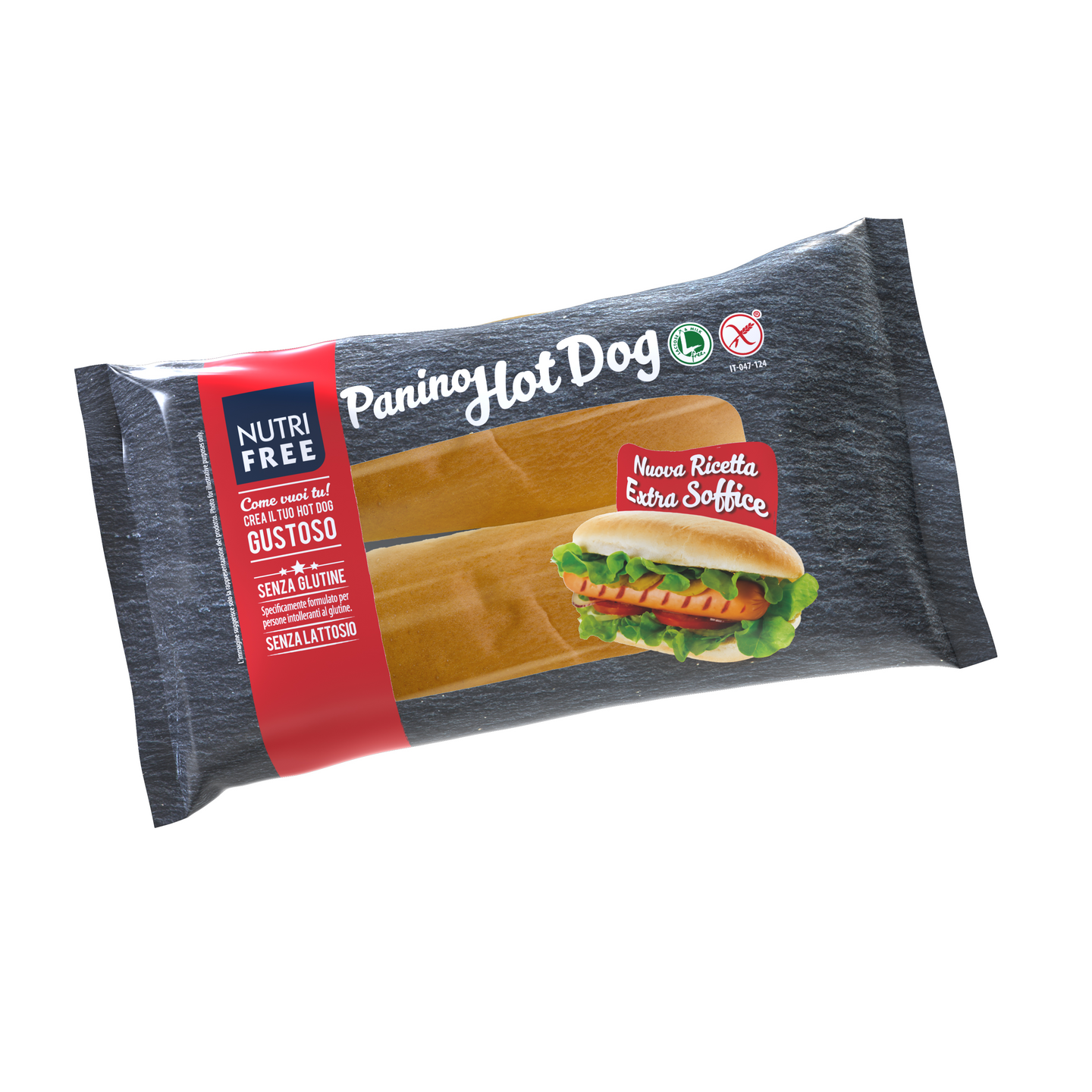 Nutrifree Hot Dog sämpylä 2kpl/65g gluteeniton