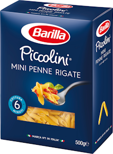 Barilla Piccolini Mini Penne rigate pasta 500 g