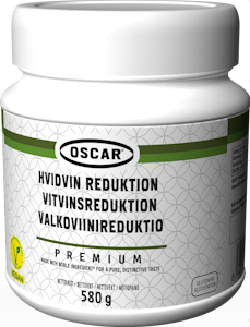 OSCAR® Premium Valkoviinireduktio 580 g purkki