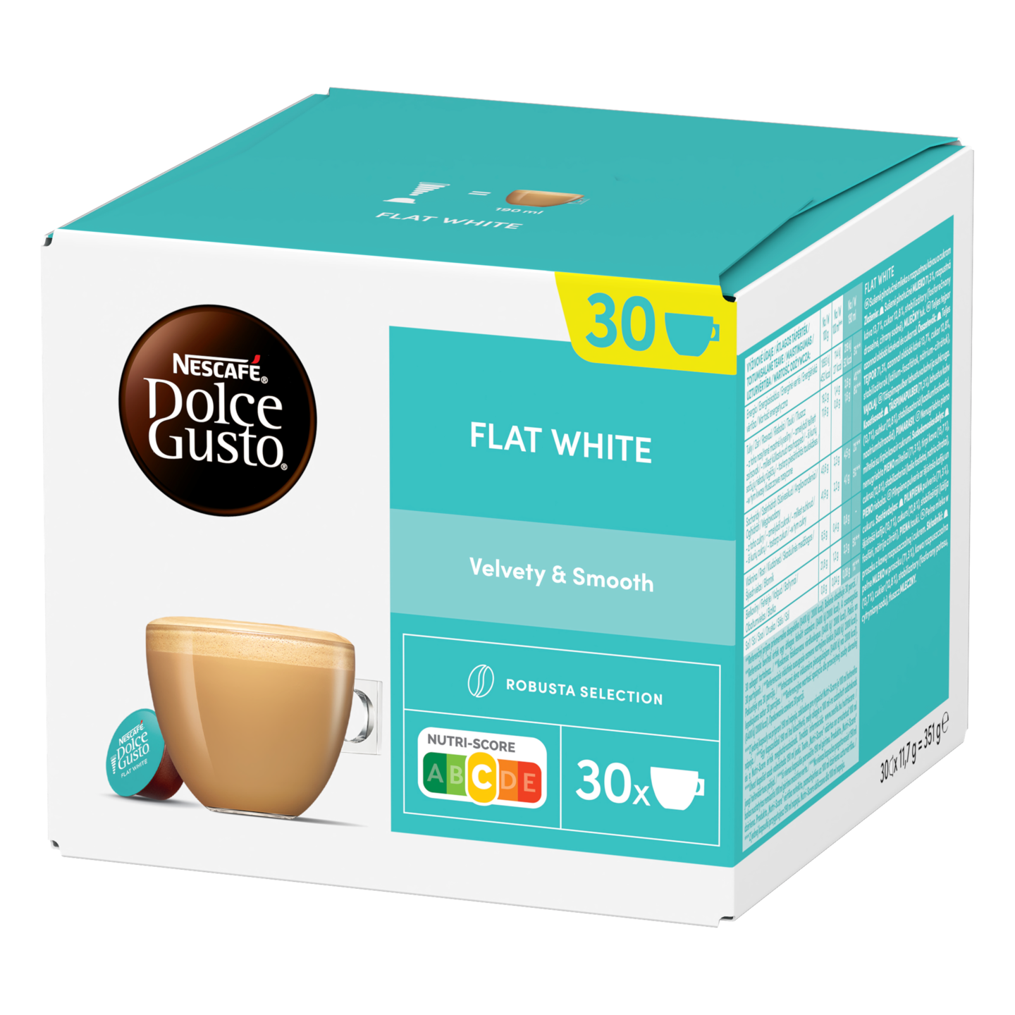 Nescafé Dolce Gusto Flat White 30 kapselia 351g