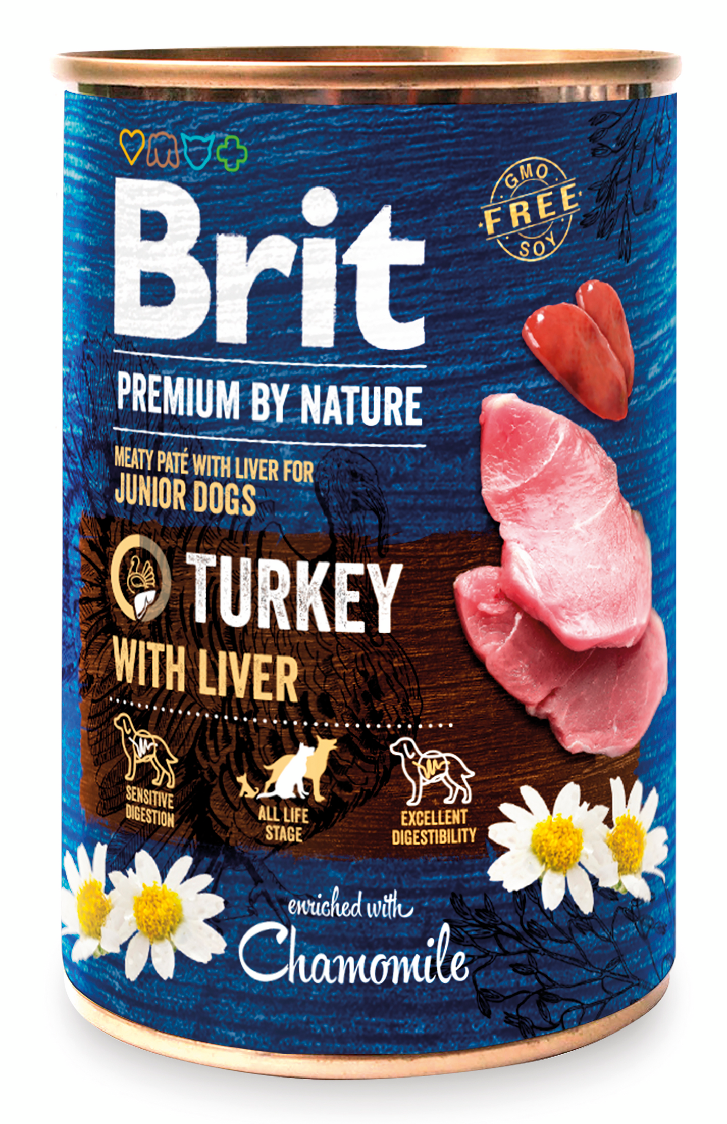 Brit Premium by Nature Kalkkuna-maksa pennulle 400g