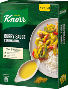 Knorr Kastikeaines Currykastike 3x20g