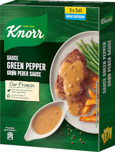 Knorr Kastikeaines Viherpippurikastike 3x22g