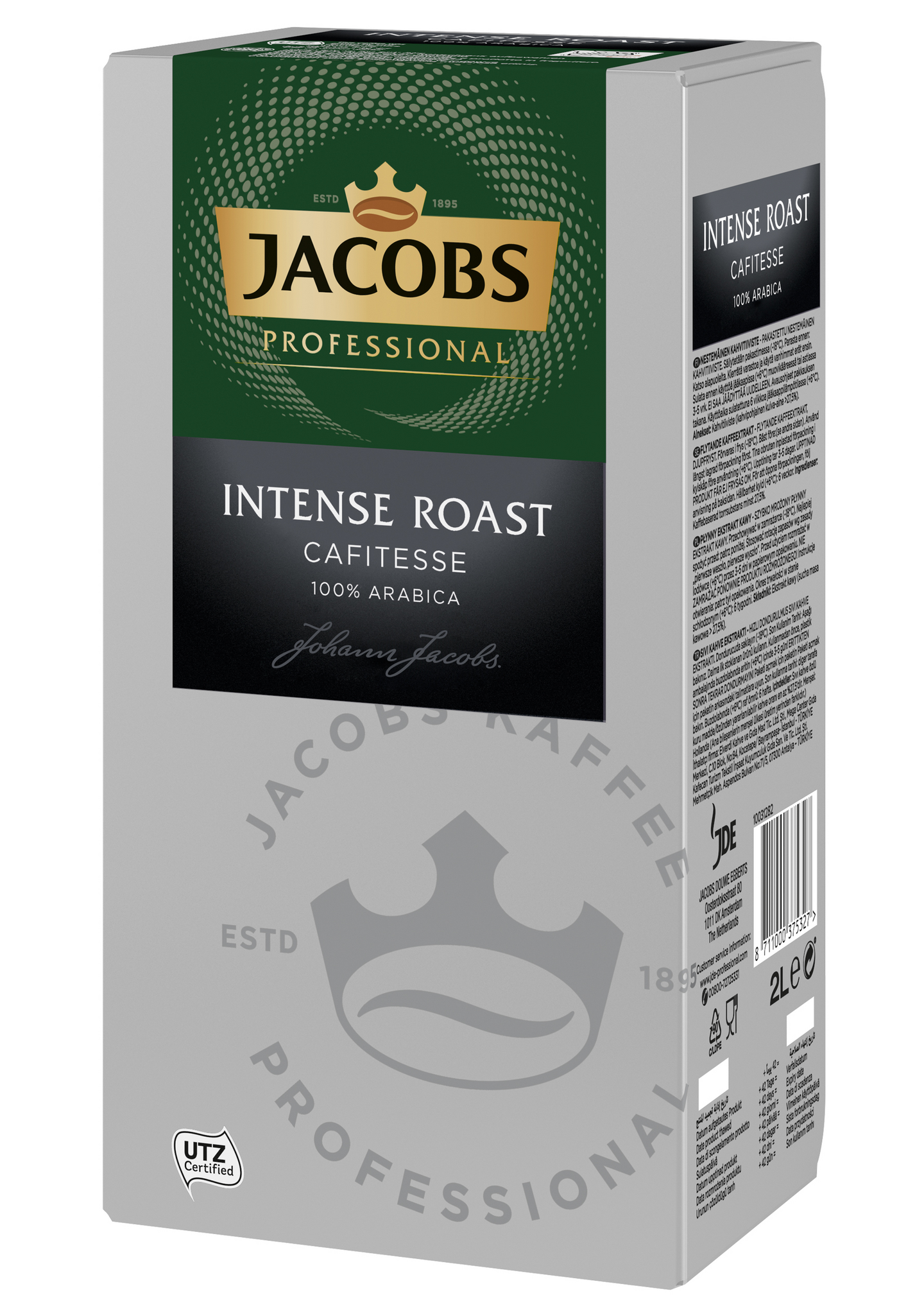 Jacobs Intense Roast kahvi 2x2l UTZ pakaste