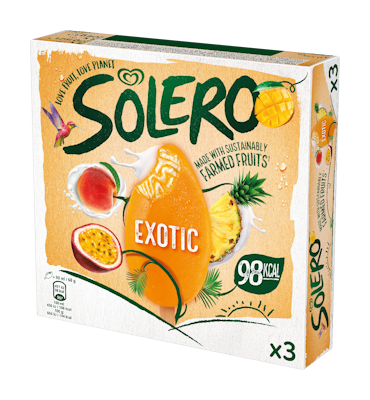 Solero 3x90ml Exotic monipakkaus