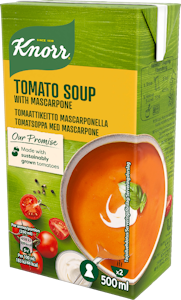 Knorr tomaattikeitto mascarpone-juustolla 500ml