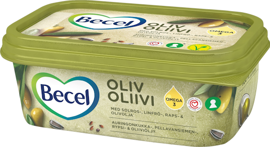 Becel 380g Oliivi 38% kasvirasvalevite