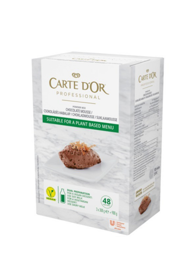 Carte d'Or Professional suklaamoussejauhe 900g vegaaninen