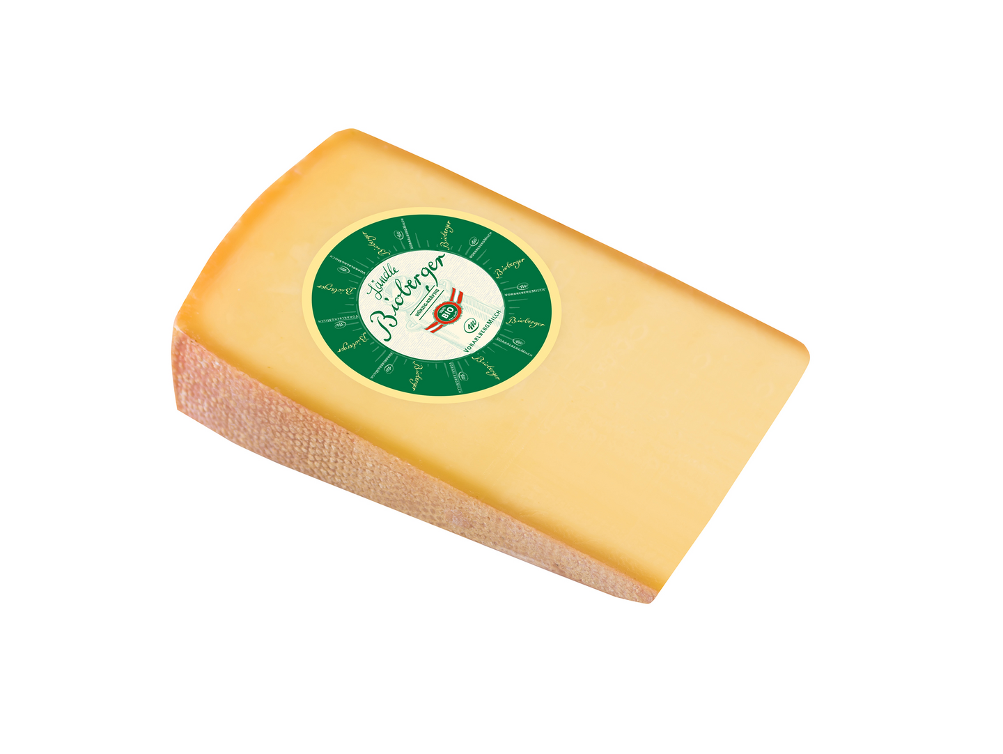 Vorarlberg Milch Ländle Bioberger 200g, Itävaltalainen kova juusto lehmänmaito