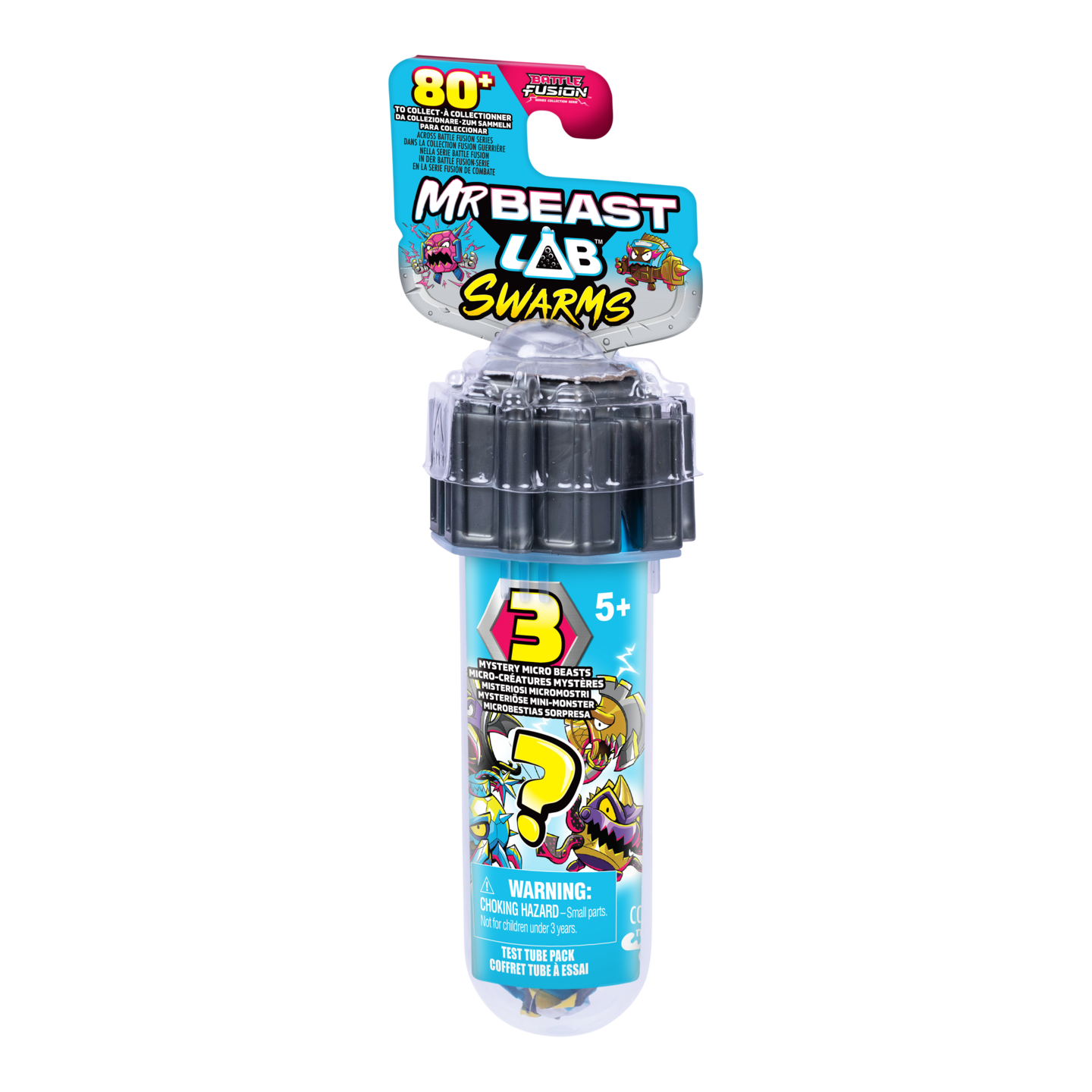 MrBeast Swarms Battle Fusion hahmo 3 kpl