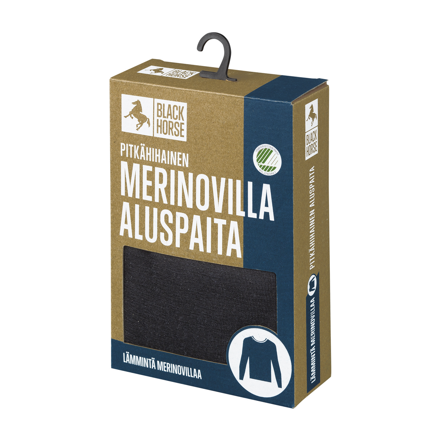 Black Horse I016 merinovilla kerrastopaita