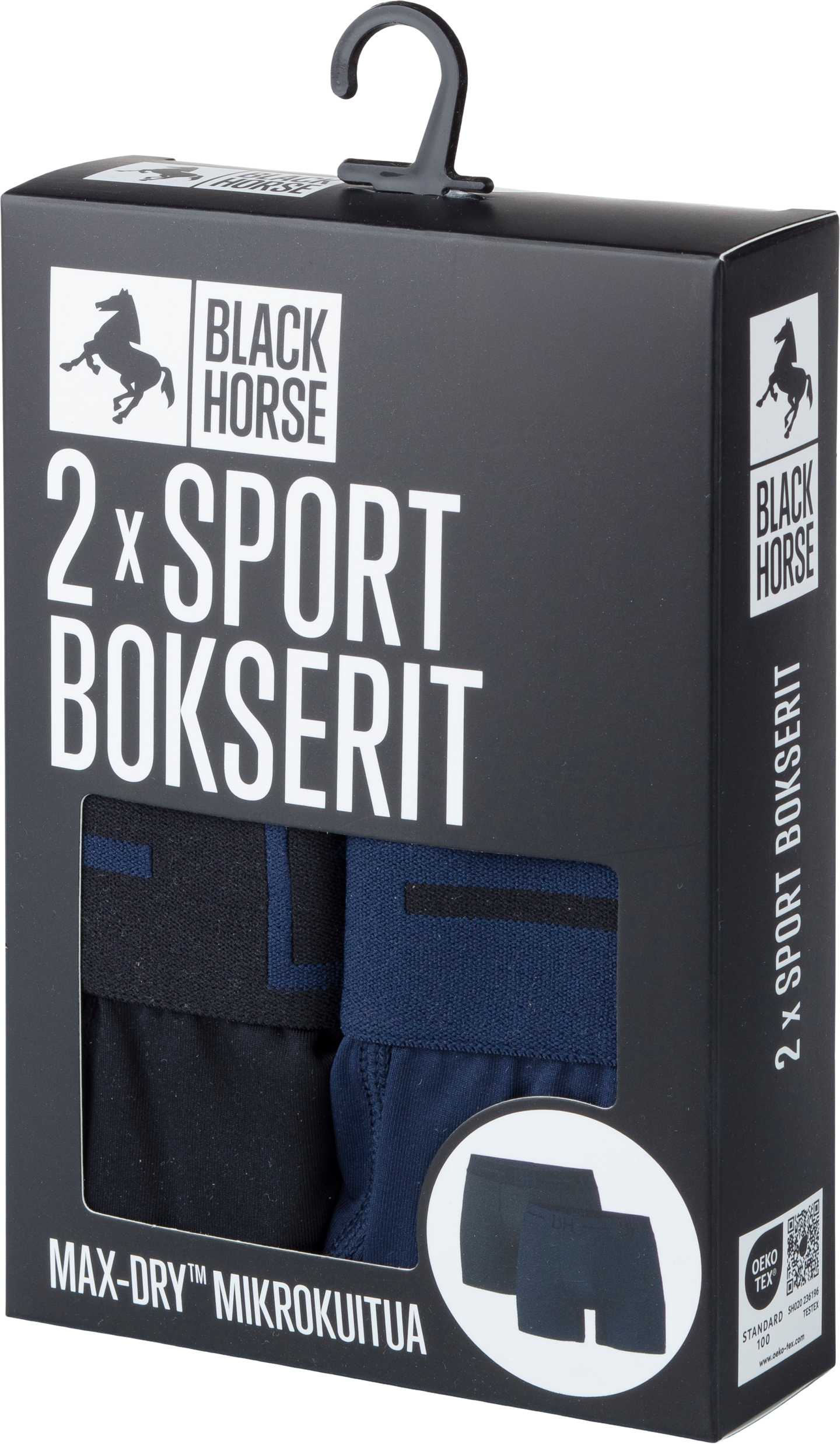 Black Horse Sport I182 bokserit 2kpl/pkt