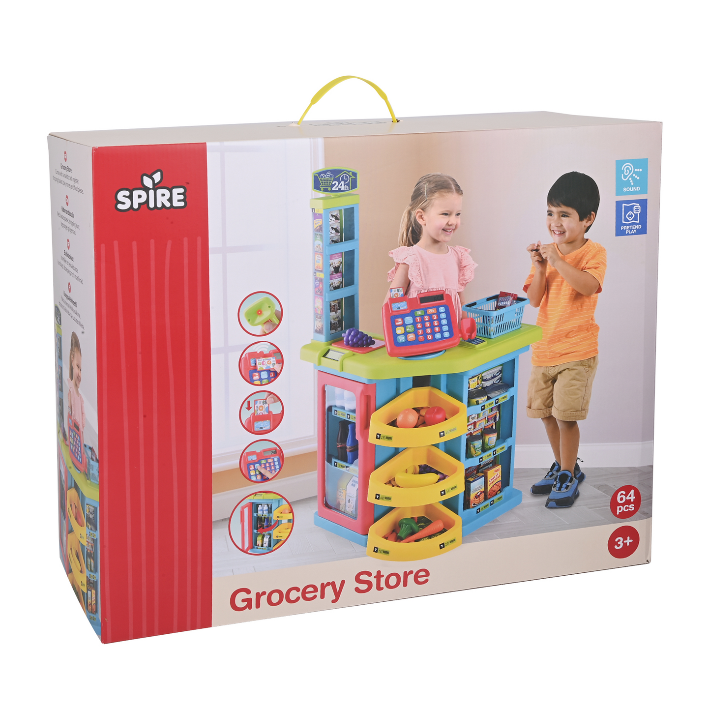 Kauppaleikkisetti 64 osaa