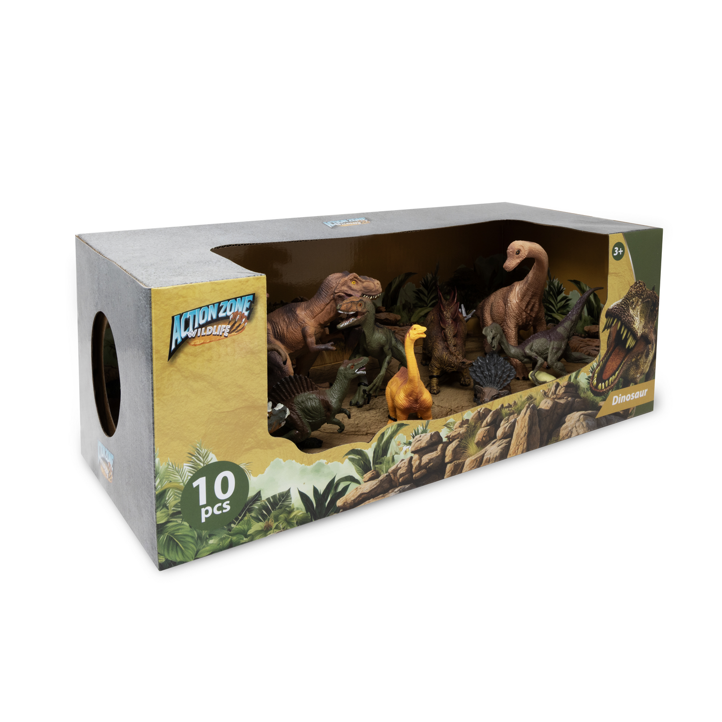 Dinosaurus figuurit 10 kpl