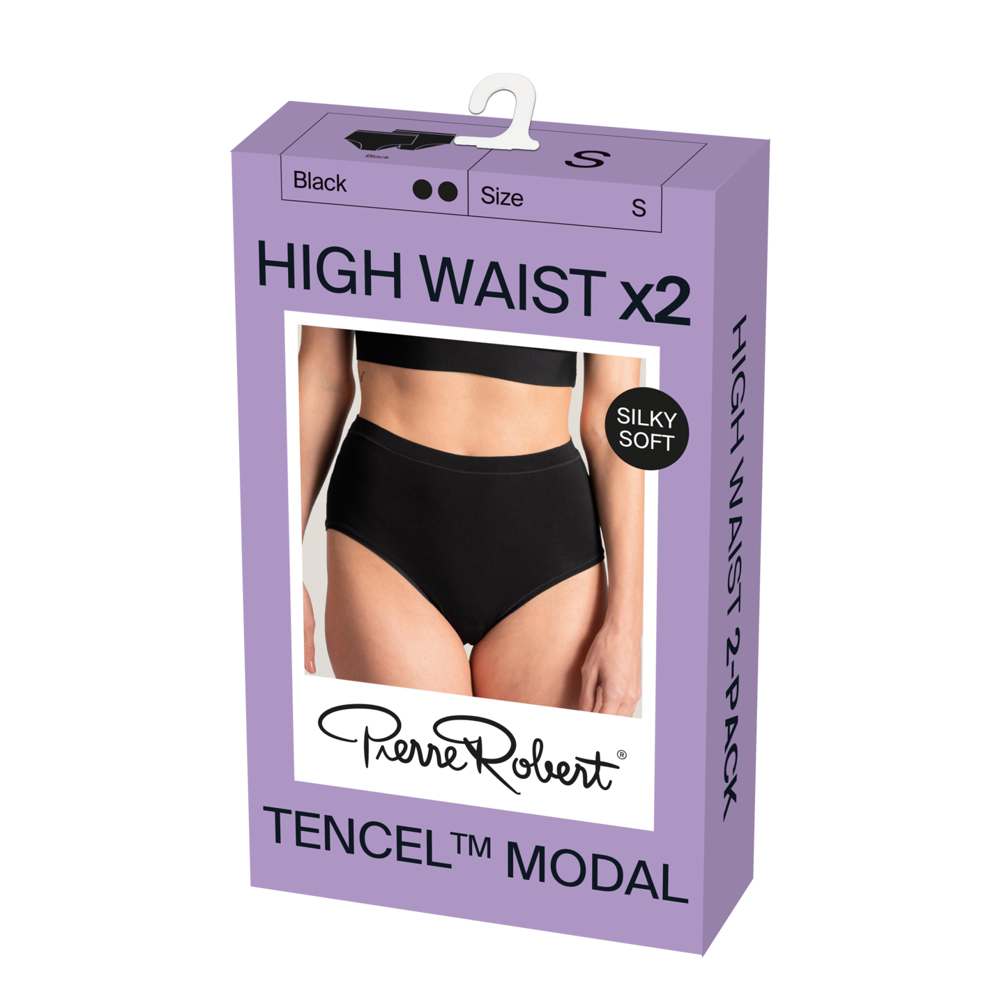 Pierre Robert Tencel Modal High Waist alushousut 2kpl/pkt
