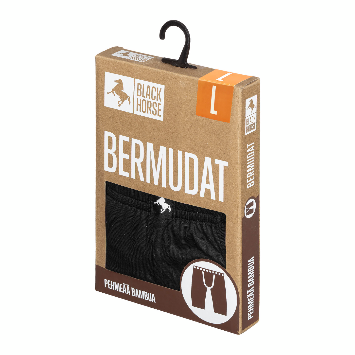 Black Horse I52743 Bambu bermudat