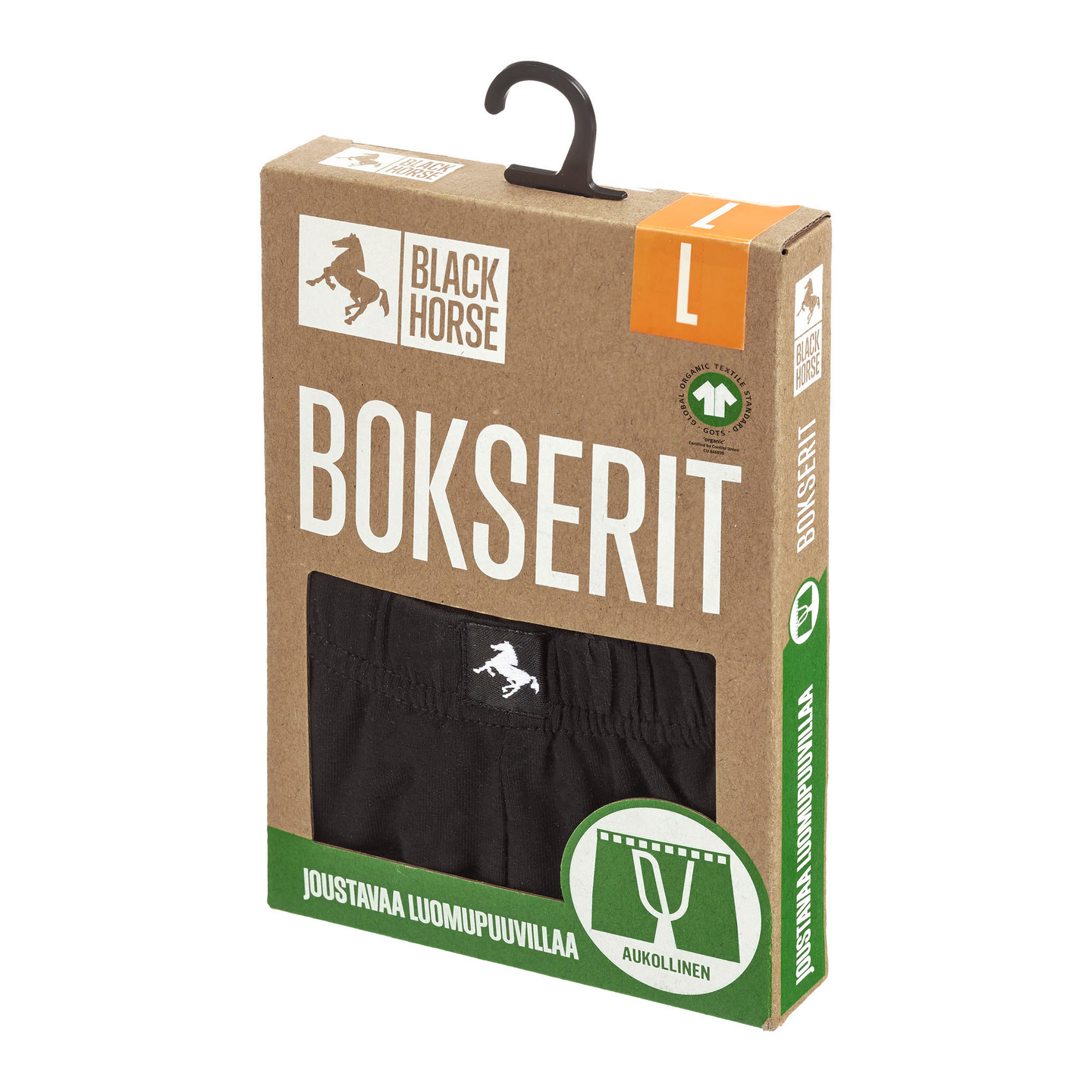 Black Horse I52789 Basic aukolliset bokserit