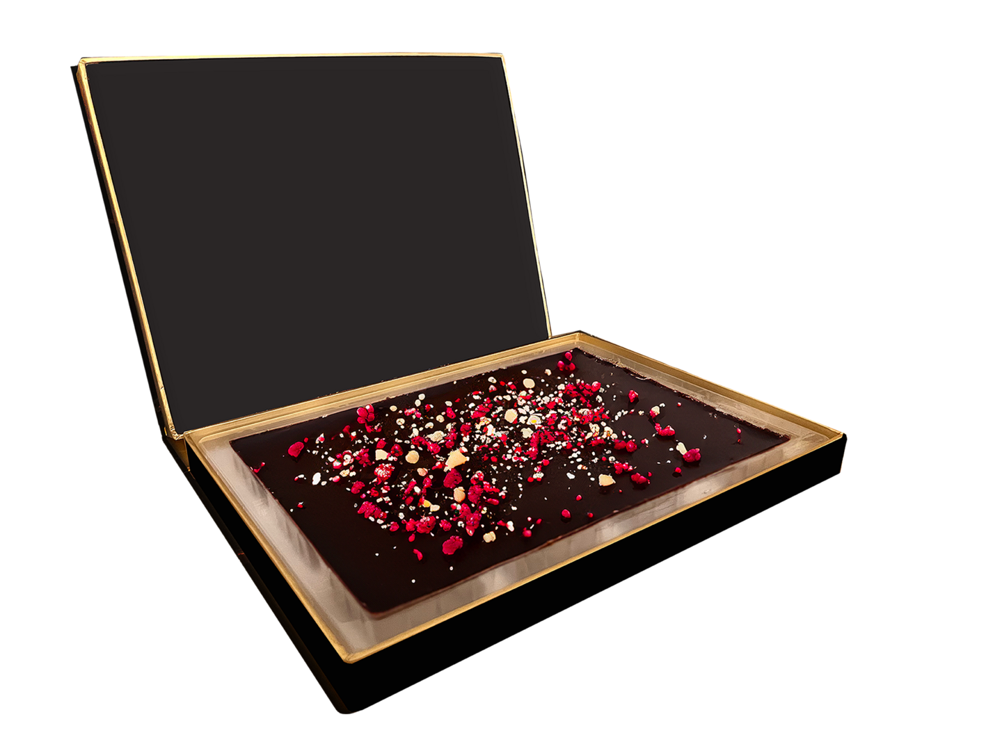 Goodio Vadelma & Karamelli jaettava suklaa Luomu 250g