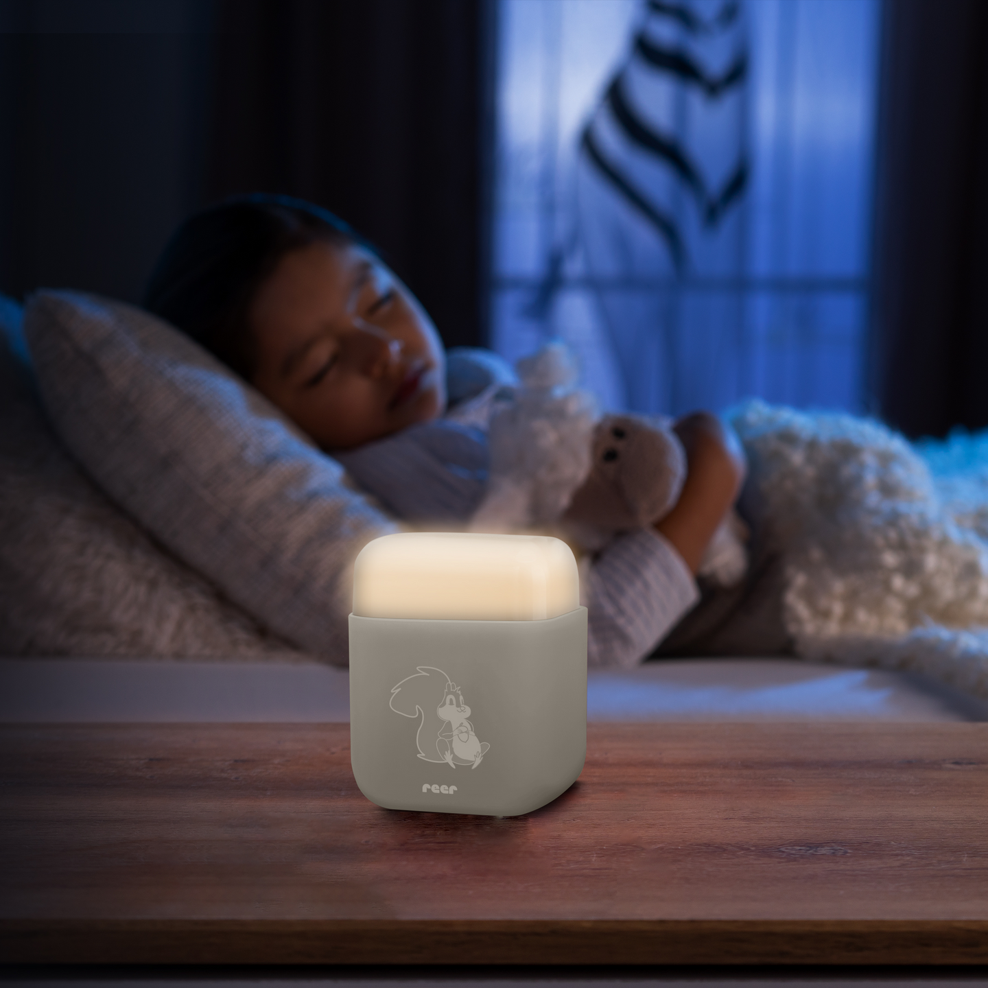 Reer 2in1 SleepLight - yövalo, kermanvärinen