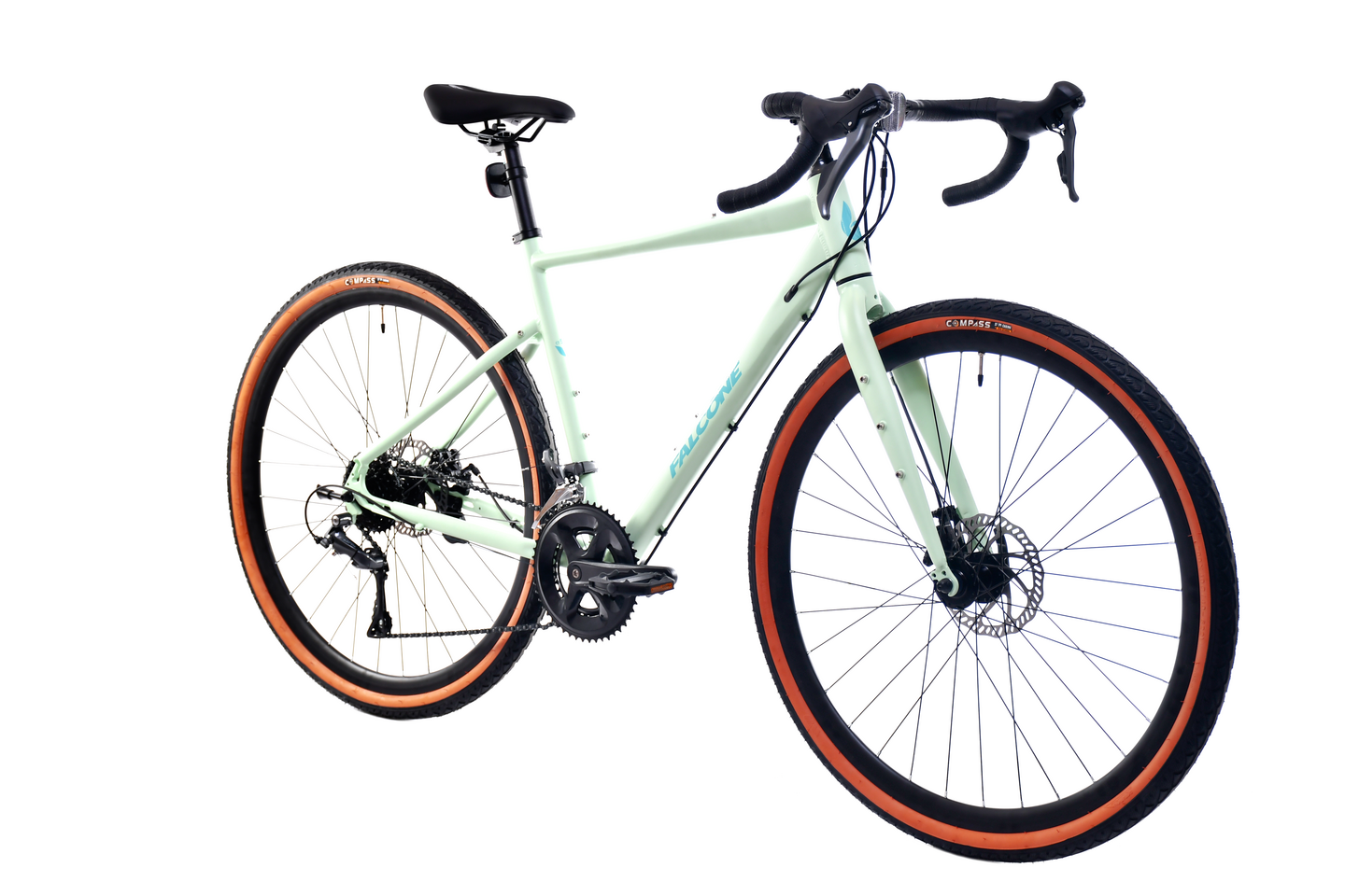 Falcone Gravelo 28" 16-V N pyörä minttu