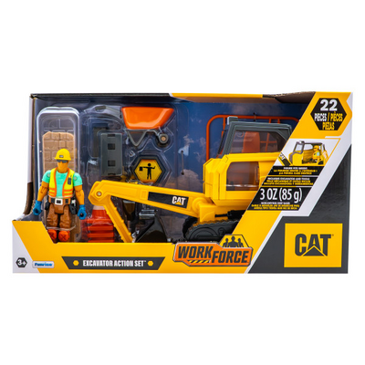 CAT Workforce Excavator - sis työmiehet