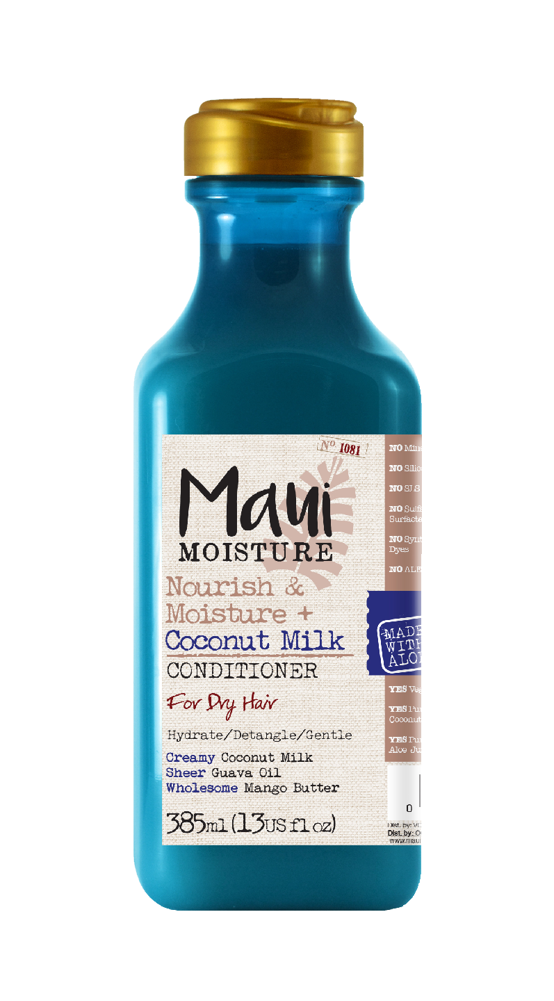 Maui Moisture hoitoaine 385ml Nourish & Moisture + Coconut Milk