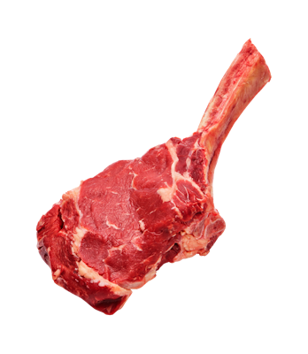 Tamminen rotukarjan naudan Tomahawk kyljys n1,2kg