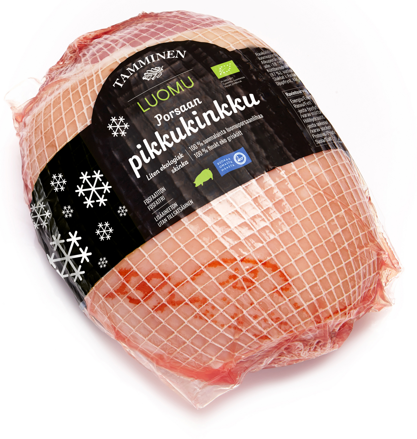 Tamminen luomuporsaan pikkukinkku n2,5kg pakaste