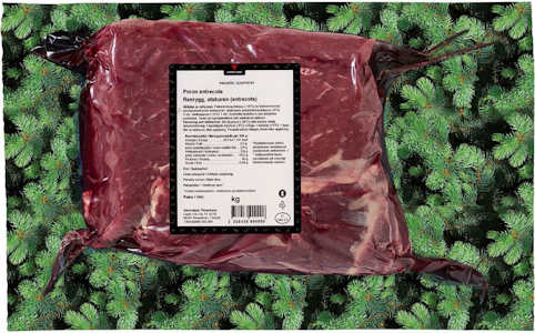 Lapin Liha poron entrecote n. 850g pakaste