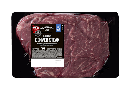 Tamminen naudan Denver steak n. 700 g