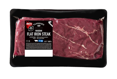 Tamminen naudan flat iron steak n600g