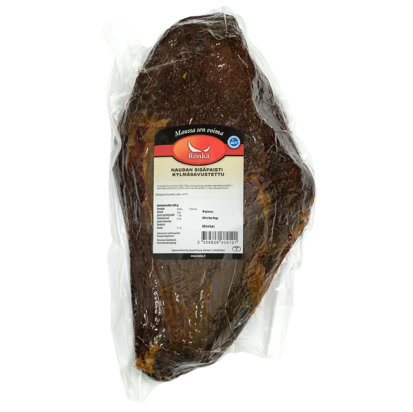 Rönkä Kylmäsavustettu naudan sisäpaisti