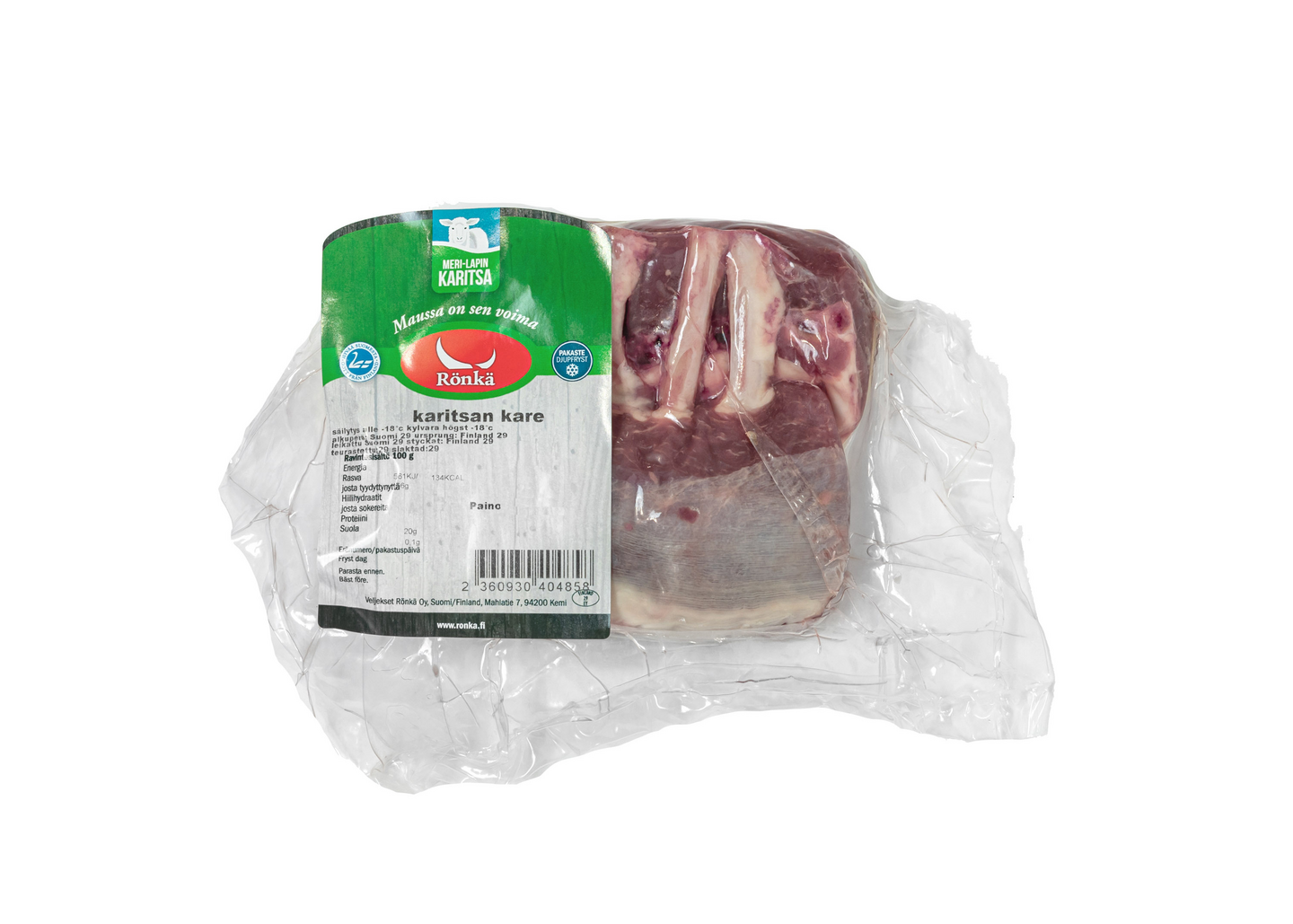 Meri-Lapin karitsan kare n. 500-700g pakaste