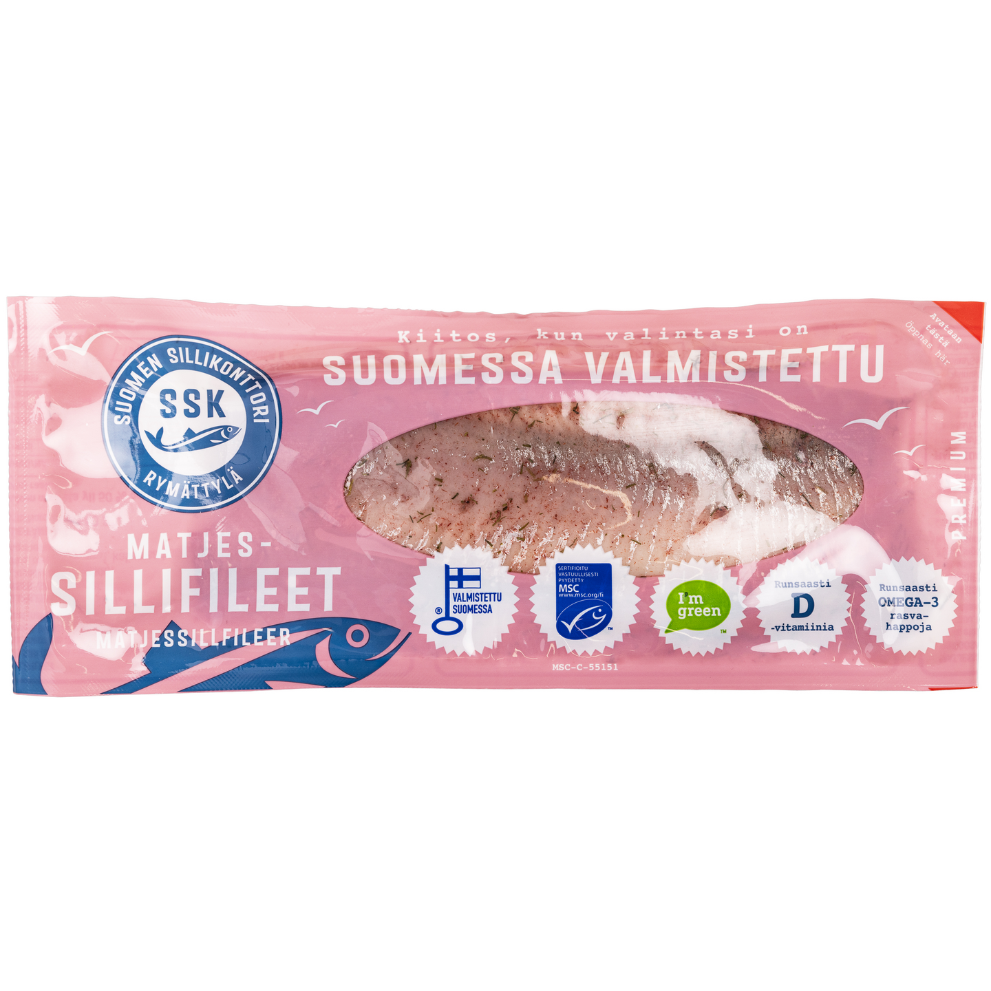 Suomen Sillikonttori matjessillifileet 180g