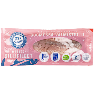 Suomen Sillikonttori matjessillifileet 180g