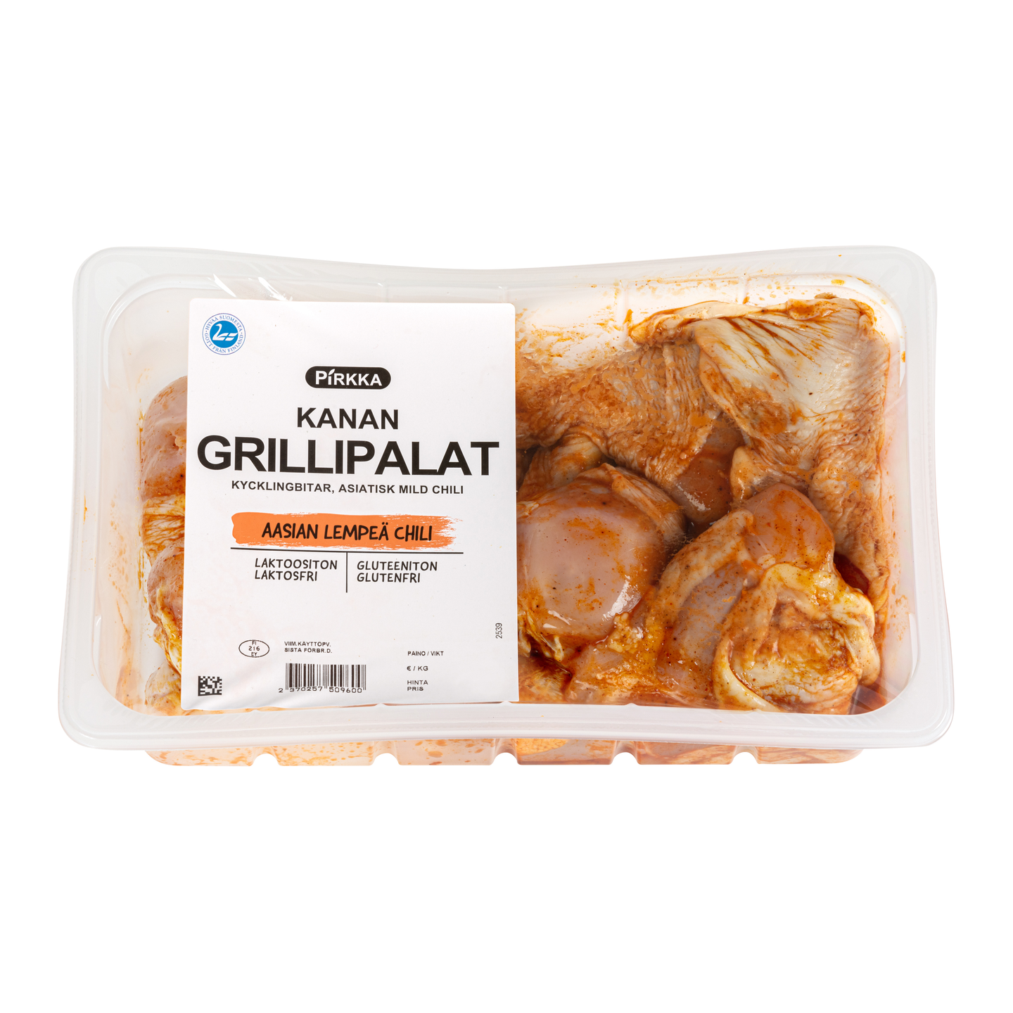 Pirkka kanan grillipalat Aasian lempeä chili  | K-Ruoka Verkkokauppa