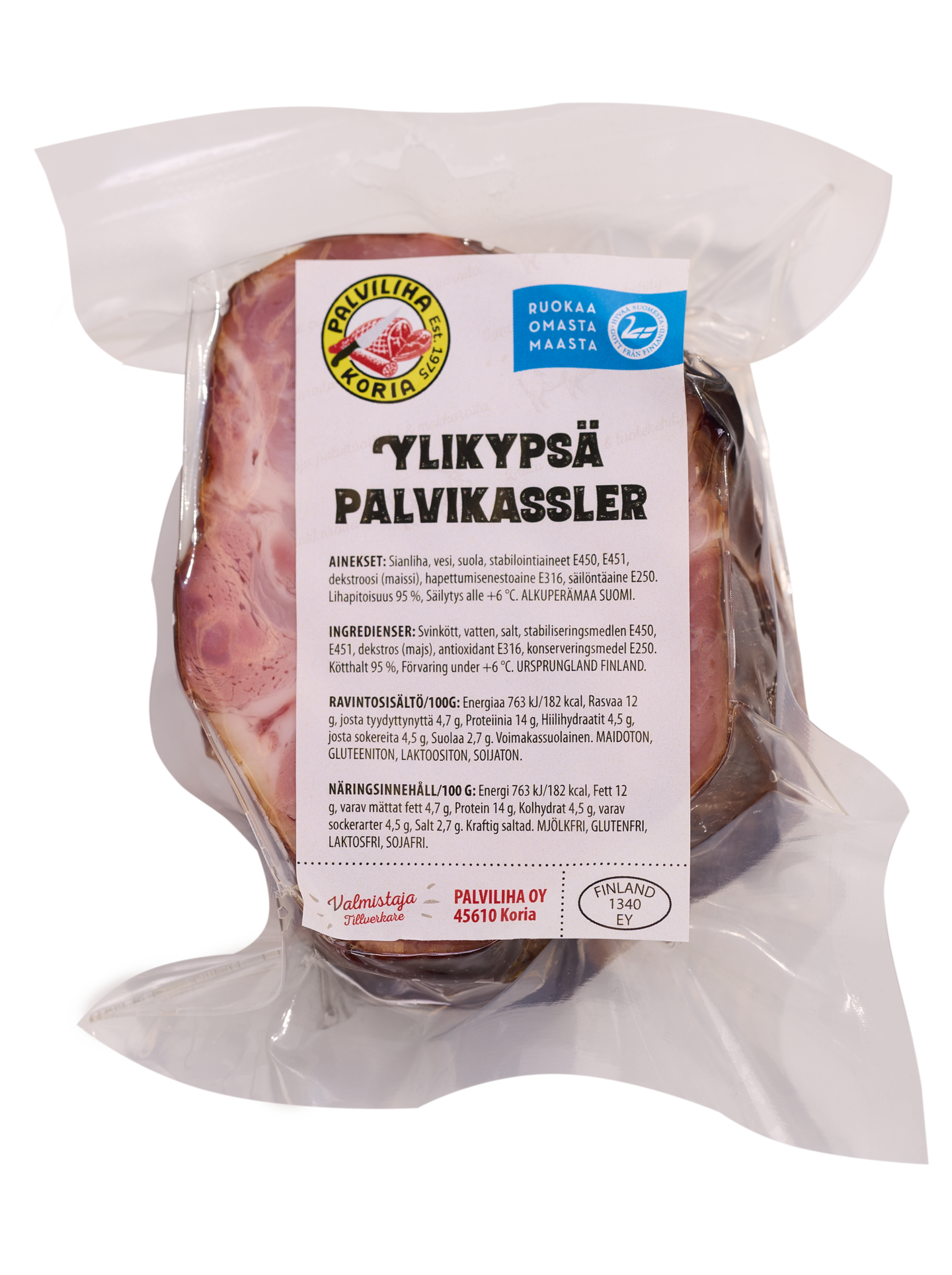 Palviliha Ylikypsä palvikassler vac. pak. n. 350 g