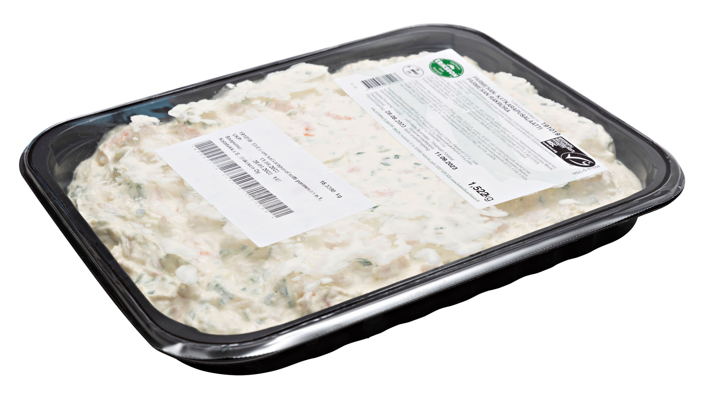 Eriksson katkarapusalaatti parmesan n. 1,5kg MSC — HoReCa-tukku Kespro