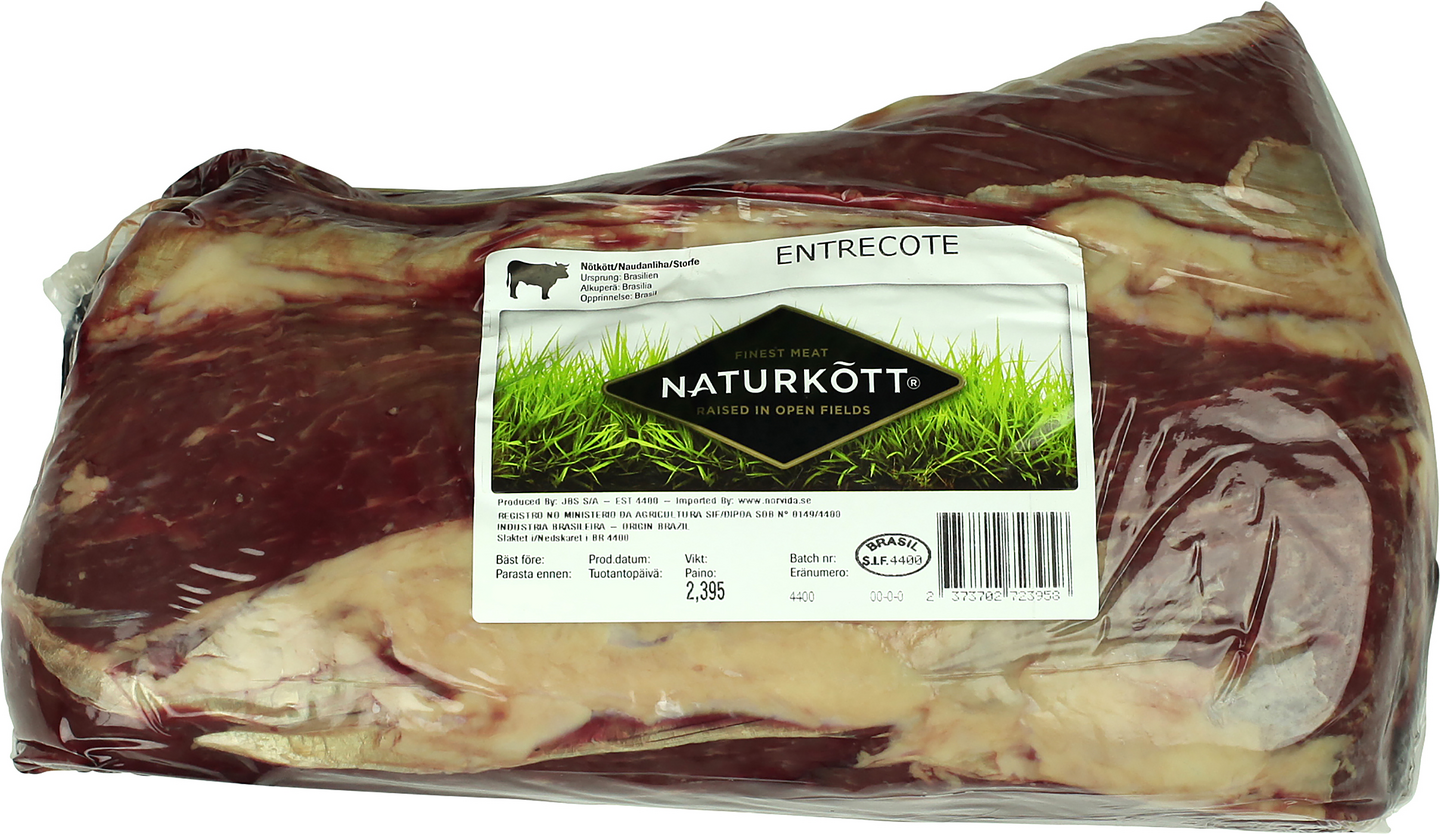 Naturkött Naudan entrecoté n.2kg tuore