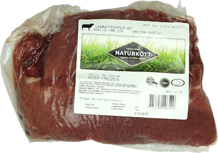 Naturkött karitsan ulkofilee n. 700g pakaste