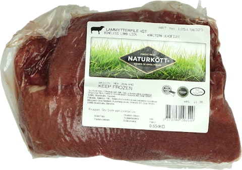Naturkött karitsan ulkofilee n. 800 g pakaste