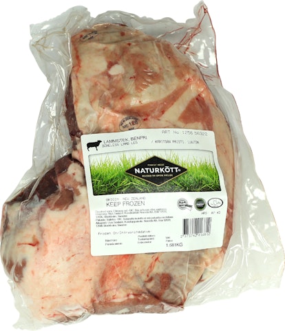 Naturkött karitsan luuton paisti n. 1,7 kg pakaste