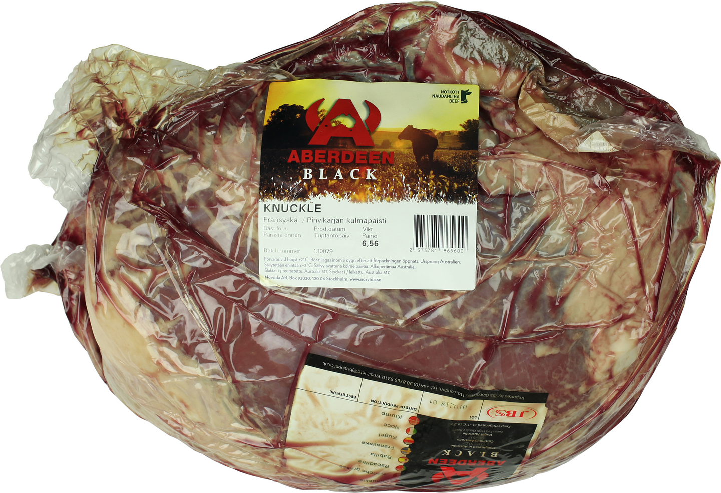 Aberdeen Black pihvikarjan kulmapaisti n.5,8kg tuore