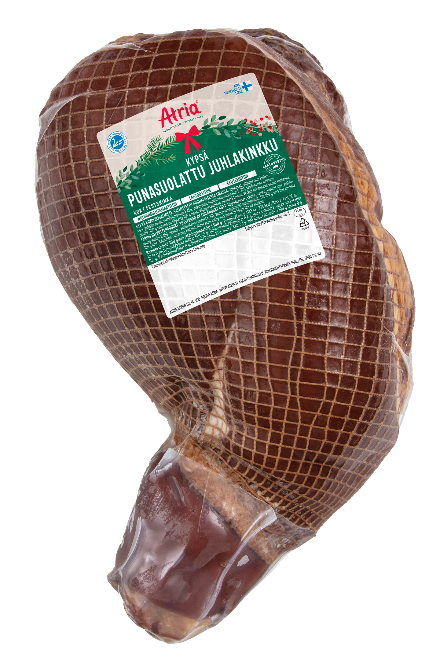 Atria Kypsä Punasuolattu Juhlakinkku n. 6kg