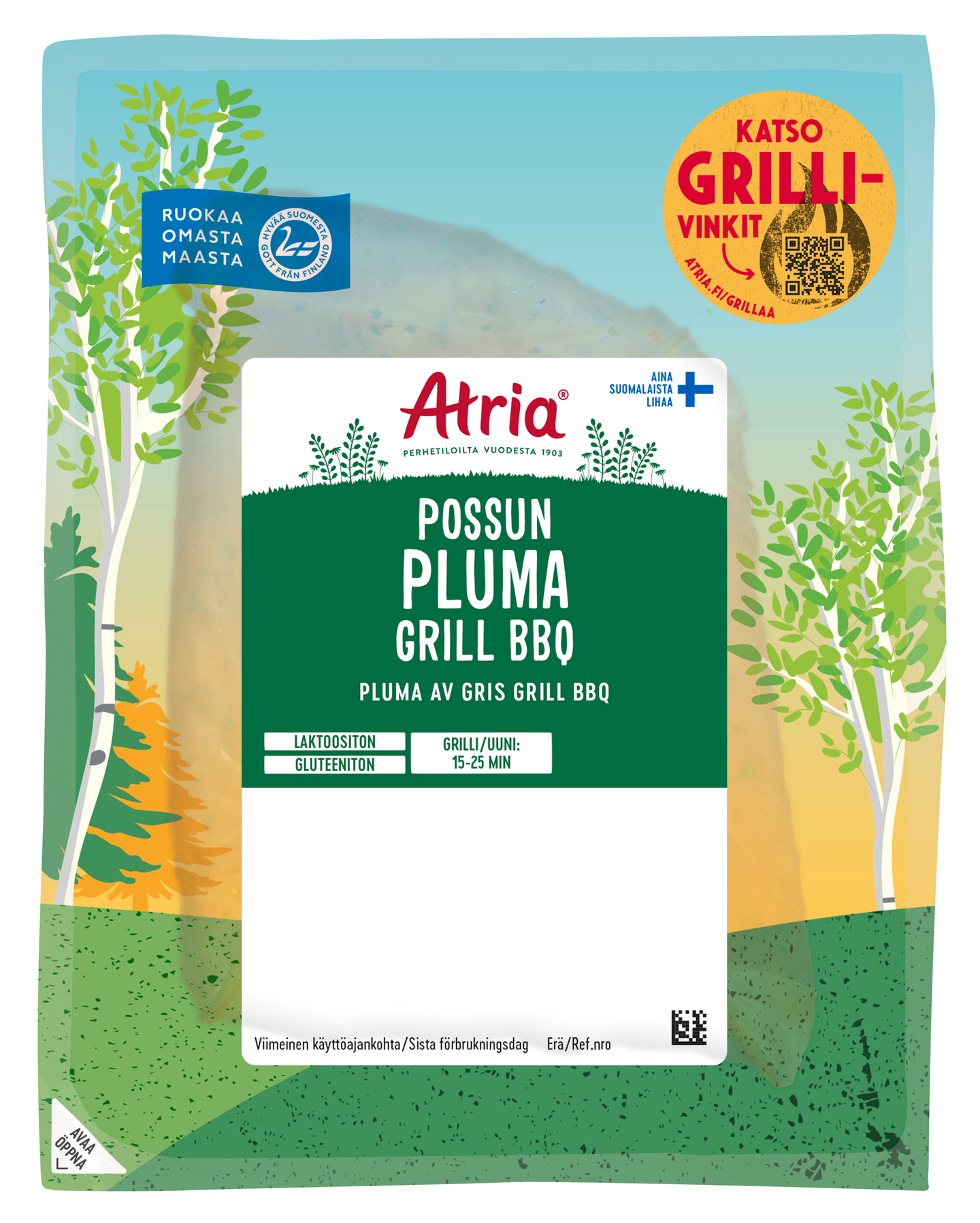 Atria possun pluma grill BBQ n. 350 g